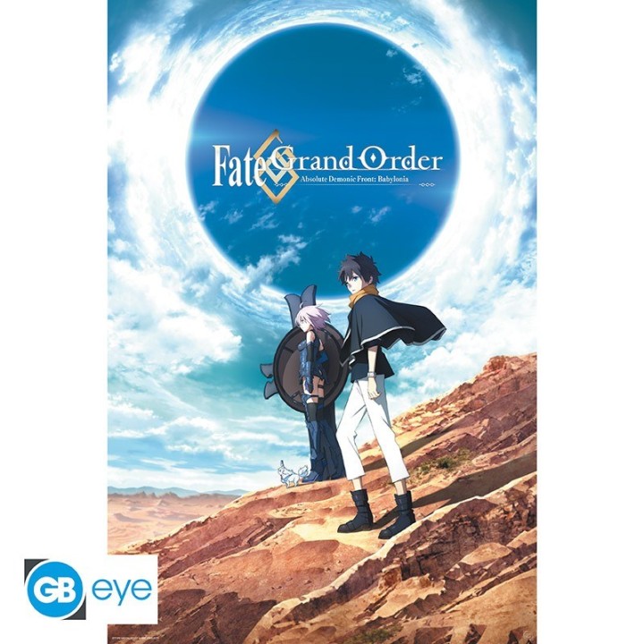 ABYSTYLE FATE/GRAND ORDER - Poster grande: "Mash & Fujimaru" (91.5x61)