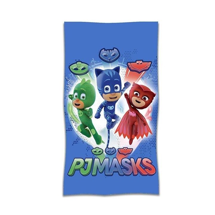 PJ MASKS : Asciugamano / Telo mare " Jumping Team " (70x140cm)