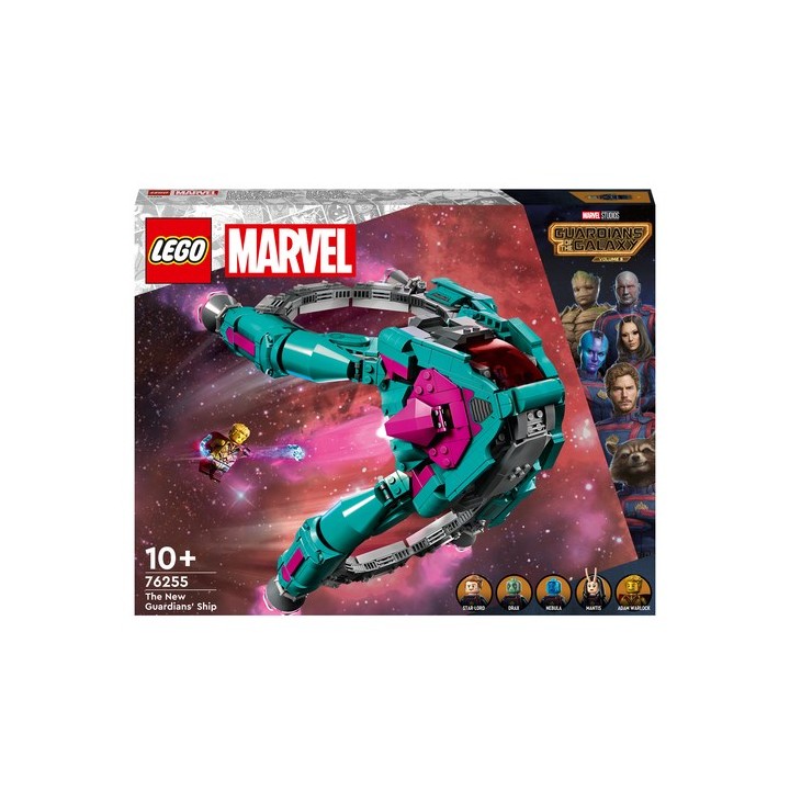LEGO 76255 SUPER HEROES MARVEL - L’astronave dei Nuovi Guardiani