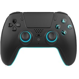 FREAKS AND GEEKS Wireless Bluetooth Controller for PS5- LED - Black