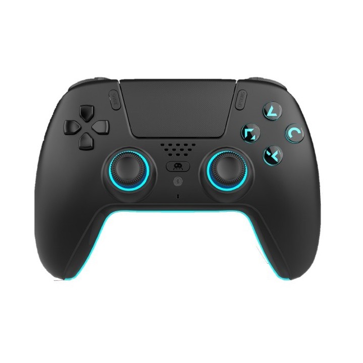 FREAKS AND GEEKS Wireless Bluetooth Controller for PS5- LED - Black