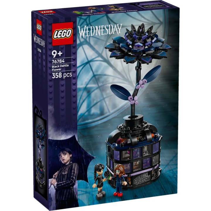LEGO 76784 WEDNESDAY - Fiore di dalia nero