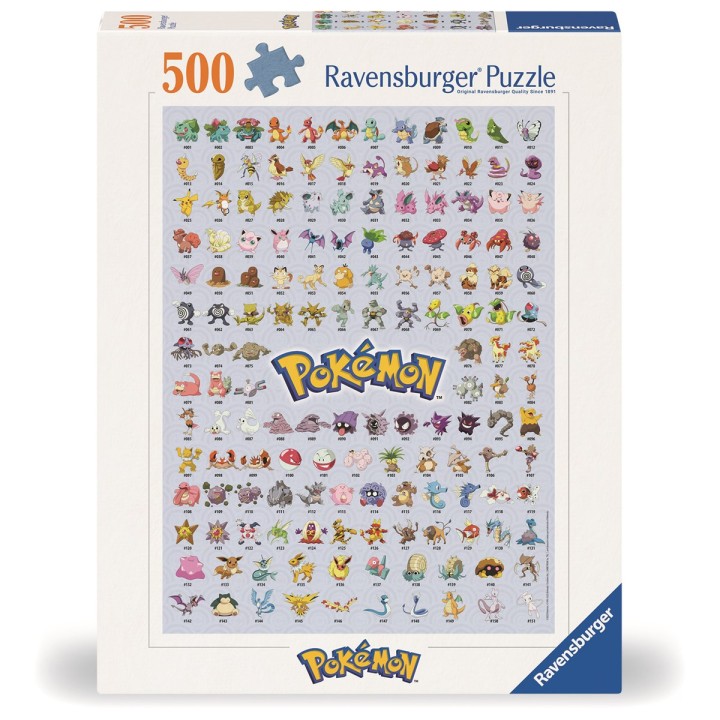 RAVENSBURGER Pokémon 500 pc