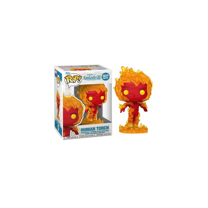 FUNKO POP Marvel: The Fantastic Four S1- Human Torch 9 cm