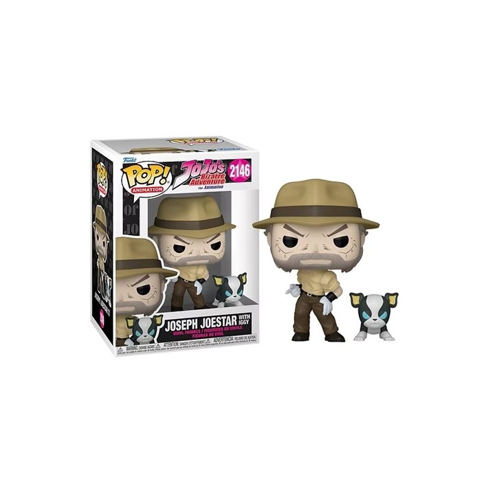 FUNKO POP&Buddy: JoJo's Bizarre Adventure- Joseph & Iggy 9 cm
