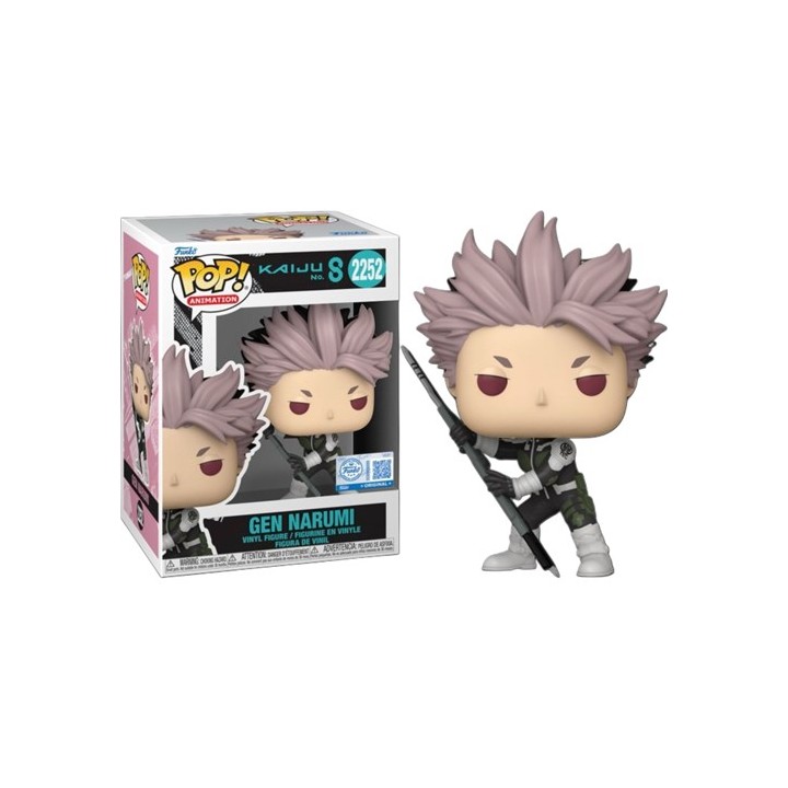 FUNKO POP Animation: Kaiju No.8 - 2252 Gen Narumi (Exclusive) 9cm