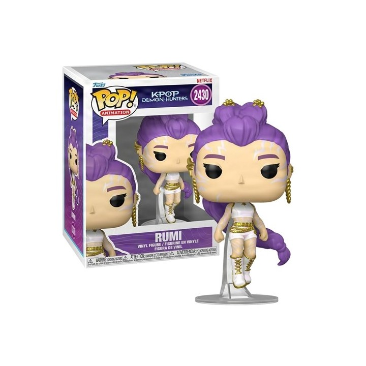 FUNKO POP Animation: Kpop Demon Hunters - 2430 Rumi with Chase GITD 9cm