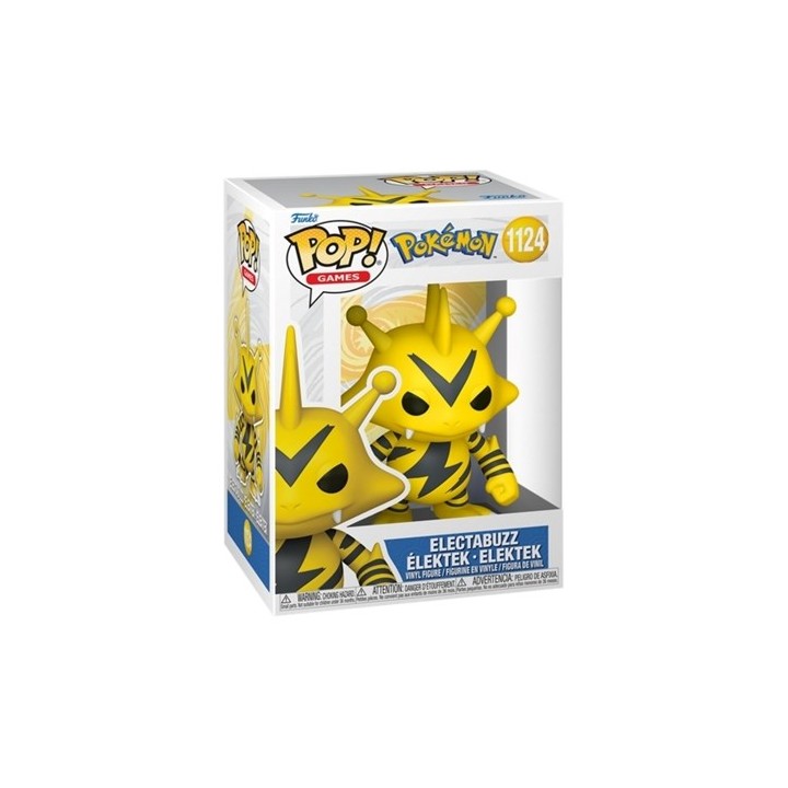 FUNKO POP Games: Pokemon - 1124 Electabuzz 9cm