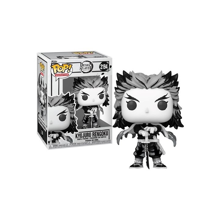 FUNKO POP Animation: Demon Slayer -2194 Kyojuro Rengoku (Sumi Ink) 9cm