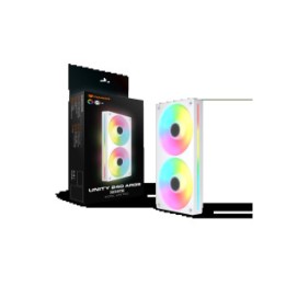 COUGAR VENTOLE CASE UNITY 240-RB ARGB PWM REVERSED WHITE