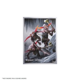GAMEGENIC Magic: The Gathering - The Hobbit - Premium Art Sleeves - Goblin Army Token