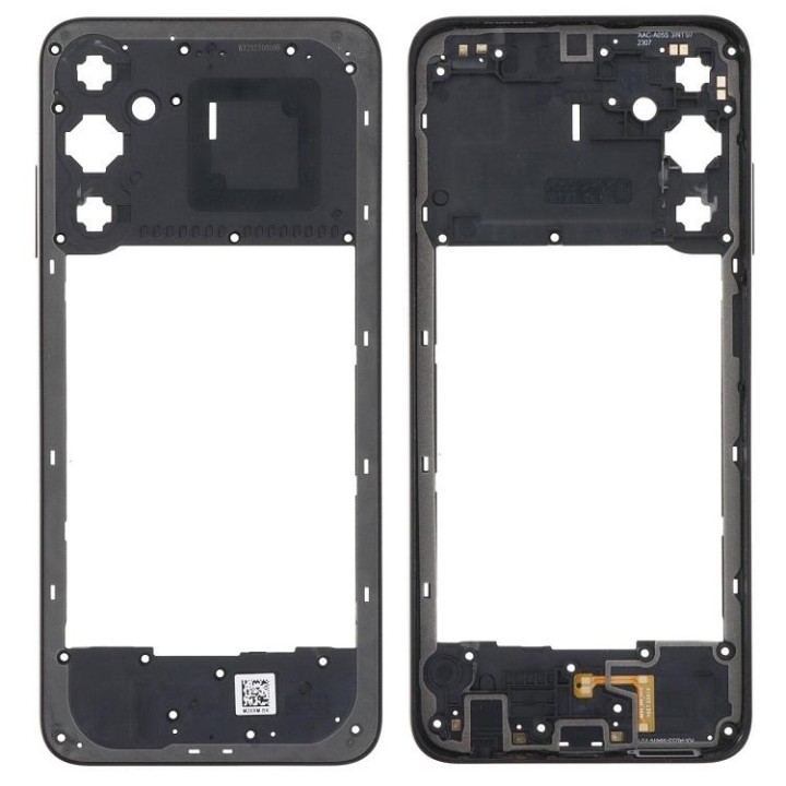 COVER CENTRALE B PER SAMSUNG GALAXY A05s A057F NERO