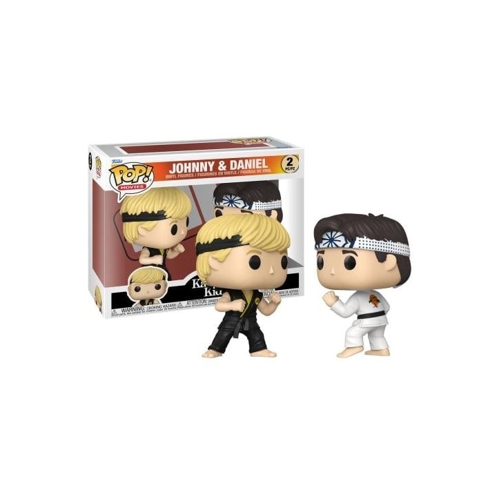 FUNKO POP Movies: The Karate Kid 2Pack - Johnny & Daniel 9cm