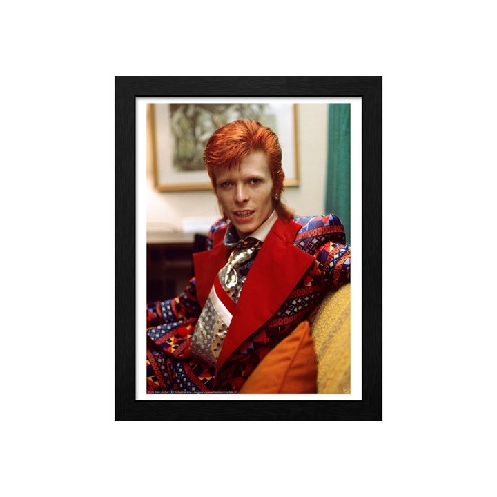 ABYSTYLE DAVID BOWIE - Poster Incorniciato: "Mick Rock" (30x40)