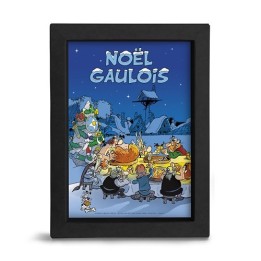 ABYSTYLE ASTERIX - Poster incorniciato: "GAULISH CHRISTMAS"