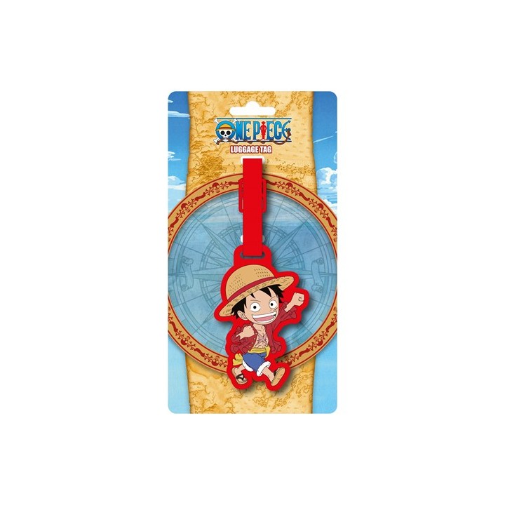 PYRAMID ONE PIECE (LUFFY) LUGGAGE TAG