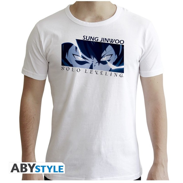 SOLO LEVELING - Tshirt white new fit - Sung Jinwoo - Medium - Men's T-shirts