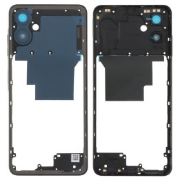 COVER CENTRALE B PER SAMSUNG GALAXY A06 A065F NERO ORIGINALE