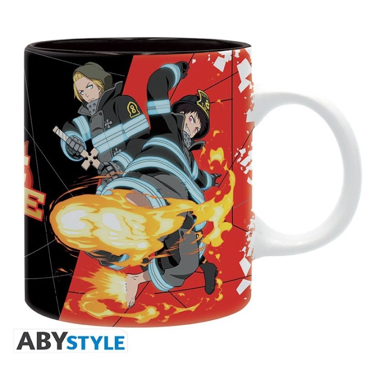 ABYSTYLE FIRE FORCE - Tazza 320 ml : "Brigate 7 & 8"