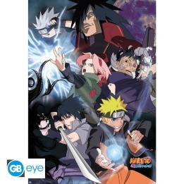 ABYSTYLE NARUTO SHIPPUDEN - Poster Maxi 91.5x61 : "Group Ninja War"