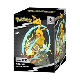 JAZWARES Select Deluxe: Pokemon - Pikachu (Light FX) 33cm