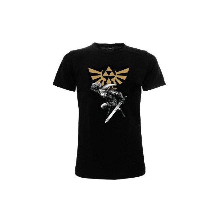 T-Shirt The Legend of Zelda: Link S nera