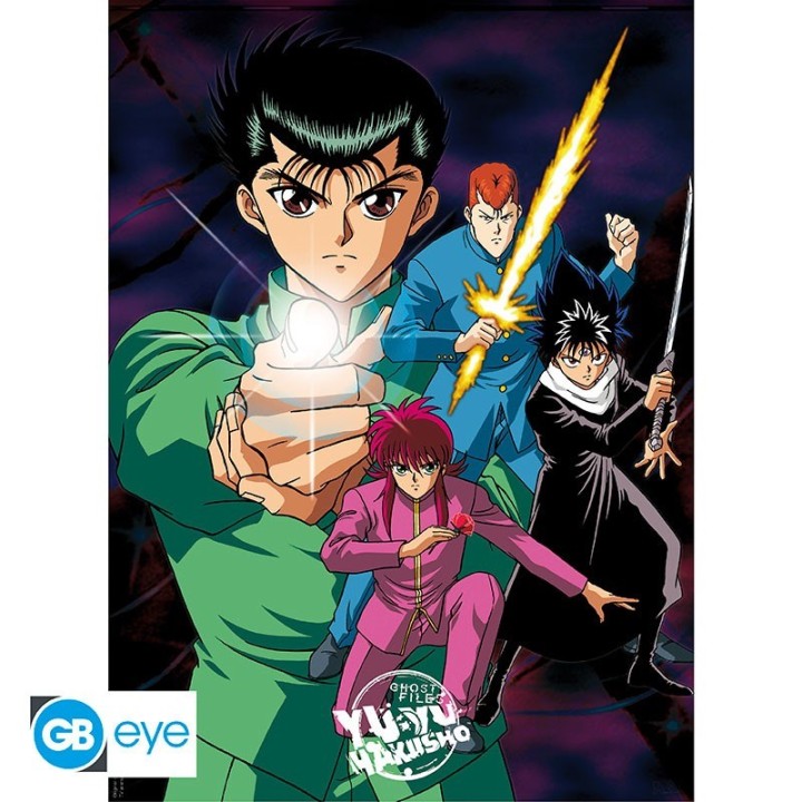 ABYSTYLE YU YU HAKUSHO - Poster piccolo: "Gruppo Yusuke" (52x38)