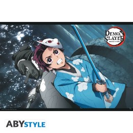 ABYSTYLE DEMON SLAYER - Poster grande: "Tanjiro & Urukodaki" (91.5x61)