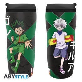 ABYSTYLE HUNTER X HUNTER - Tazza da viaggio : "Gon & Killua"