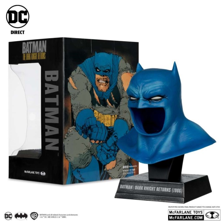 McFarlane Toys: DC Direct Batman - 1:3 Cowl Mini Replica The Dark Knight Returns 19cm