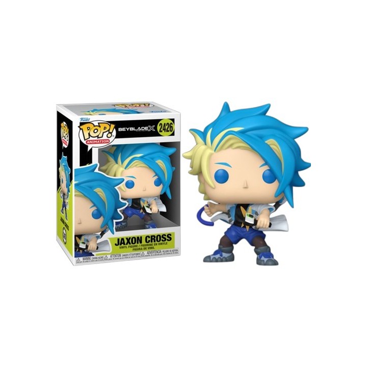 FUNKO POP Animation: Beyblade X - 2426 Jaxon Cross With Chase 9cm