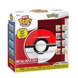 FUNKO Bitty POP Pokemon: Display Shelf Bundle - PokeBall
