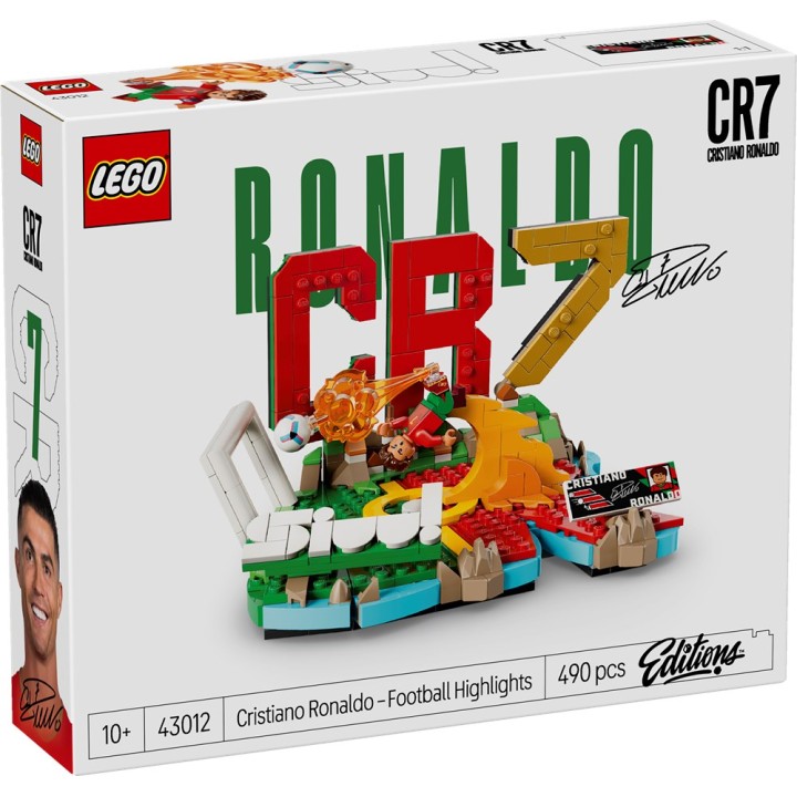 LEGO 43012 EDITIONS SPORTS - Cristiano Ronaldo - Highlights calcistici