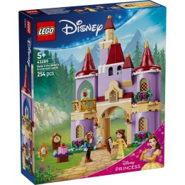 LEGO 43289 DISNEY - Belle e il castello incantato della Bestia