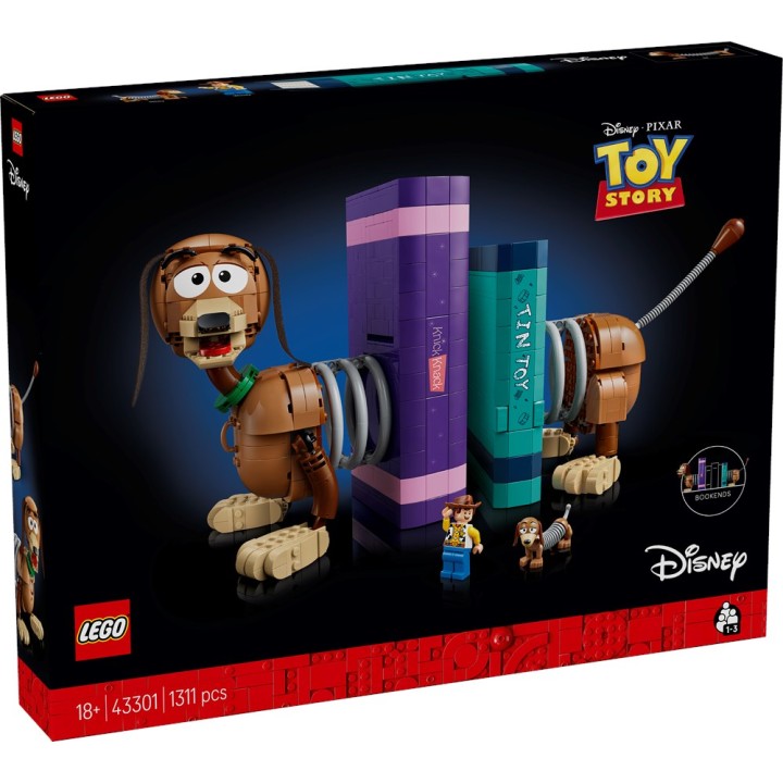 LEGO 43301 DISNEY - Fermalibri di Slinky Toy Story