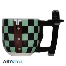 ABYSTYLE DEMON SLAYER - Tazza 3D : "Tanjiro Sword Handle"