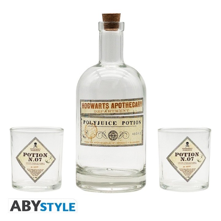 ABYSTYLE HARRY POTTER - Set Bottiglia - Bicchiere: "Potion"