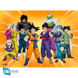 ABYSTYLE DRAGON BALL HERO - Poster "Goku's Group" (52x38)
