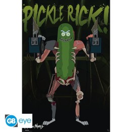 ABYSTYLE RICK AND MORTY - Poster: "Cetriolo Rick" (91.5x61)