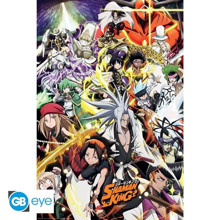 ABYSTYLE SHAMAN KING - Poster grande: "Key visual" (91.5x61)