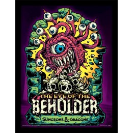 PYRAMID Dungeons & Dragons - Poster Incorniciato : Eye of the Beholder