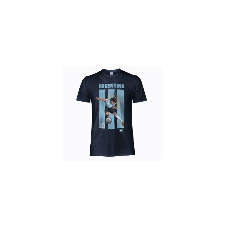 T-Shirt Capitan Tsubasa - Holly e Benji - Argentin - Blu navy S