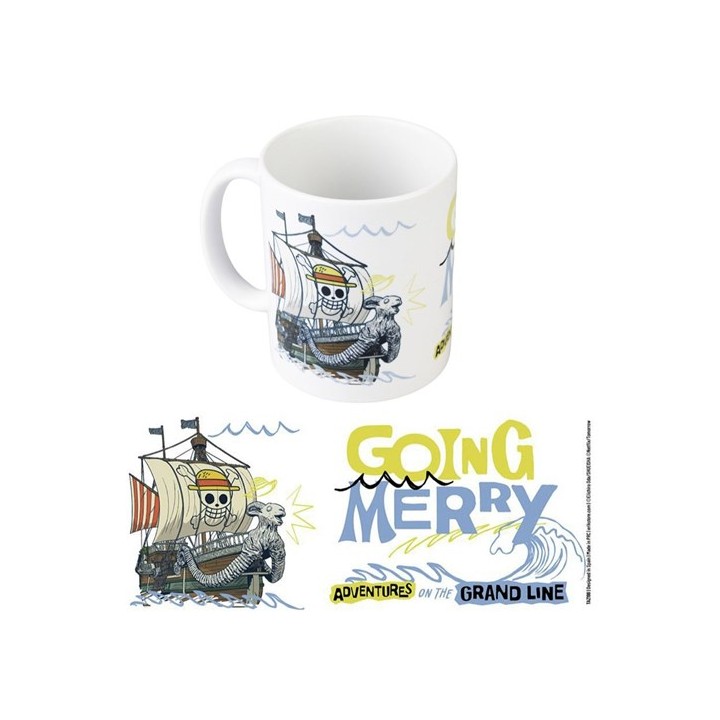 ERIK. TAZZA ONE PIECE NETFLIX GOING MERRY