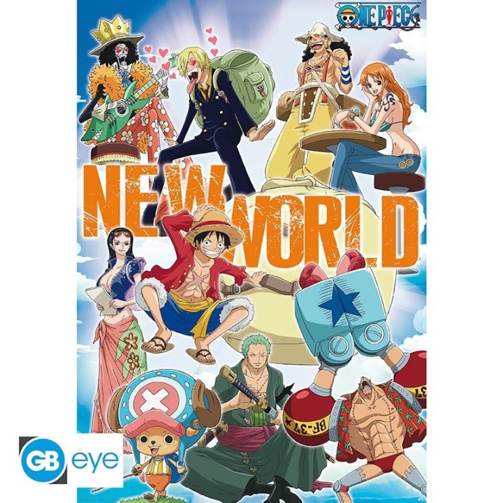 ABYSTYLE ONE PIECE - Poster: "New World Team" (91.5x61)