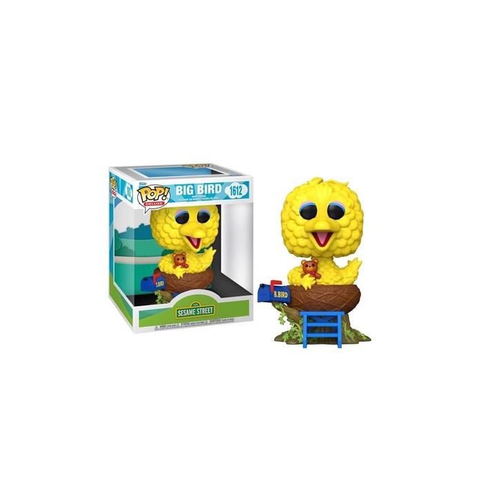 FUNKO POP Deluxe: Sesame Street S3- Big Bird in nest 9 cm