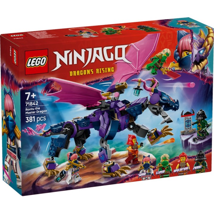LEGO 71842 Rontu, il Drago Maestro