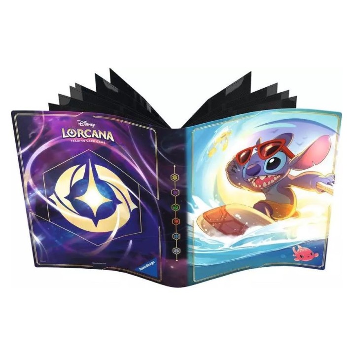 RAVENSBURGER Disney: Lorcana - Set 3 Nelle Terre d'Inchiostro - Album Portfolio - Stitch