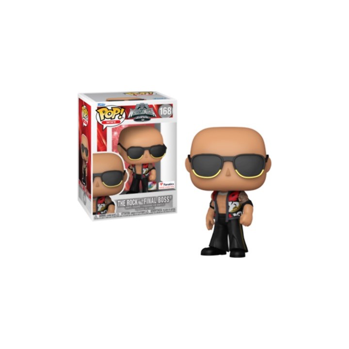FUNKO POP WWE: The Rock- Final Boss (WrestleMania 40) 9 cm