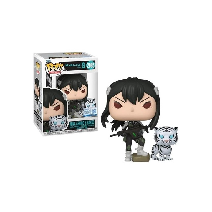 FUNKO POP Animation: Kaiju No.8 - 2085 Mina Ashiro & Bakko (Exclusive) 9cm