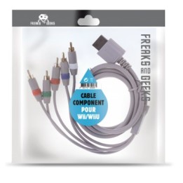 Wii/Wii U component cable (in F&G bag + label)